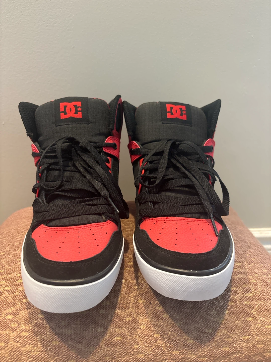 DC Shoes High-Top Sneakers - Red/Black - photo 2