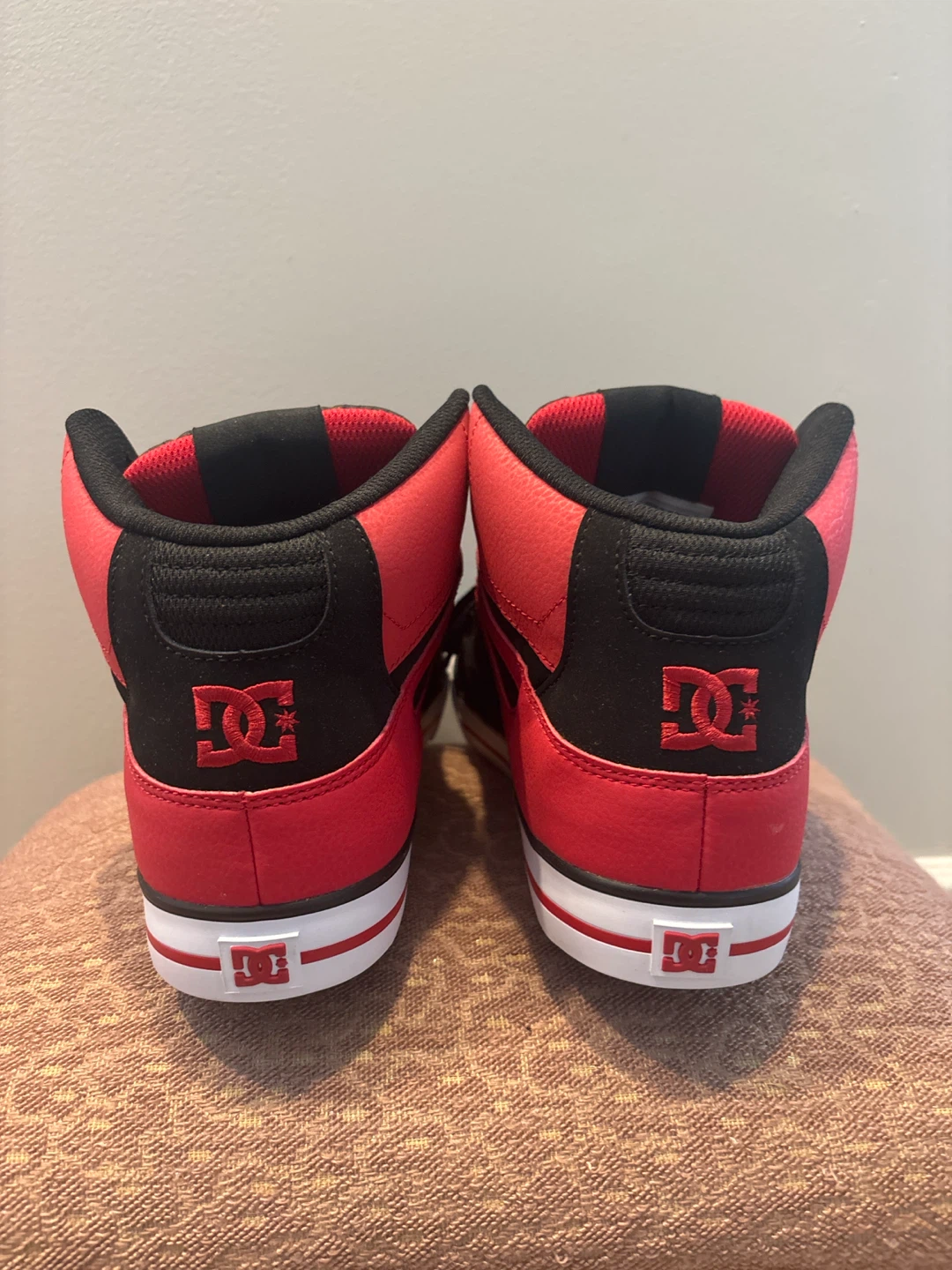 DC Shoes High-Top Sneakers - Red/Black - photo 3