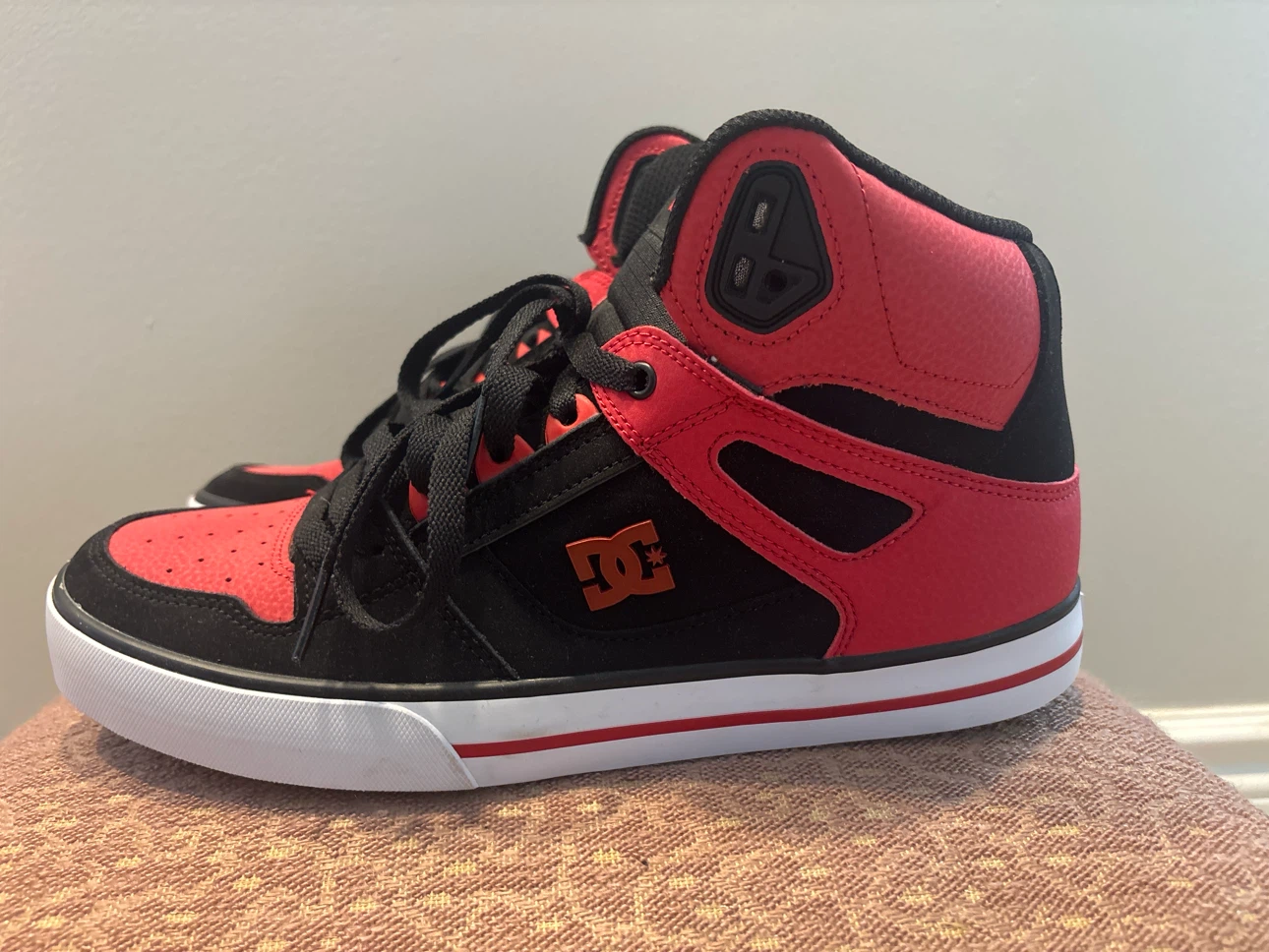 DC Shoes High-Top Sneakers - Red/Black - photo 4