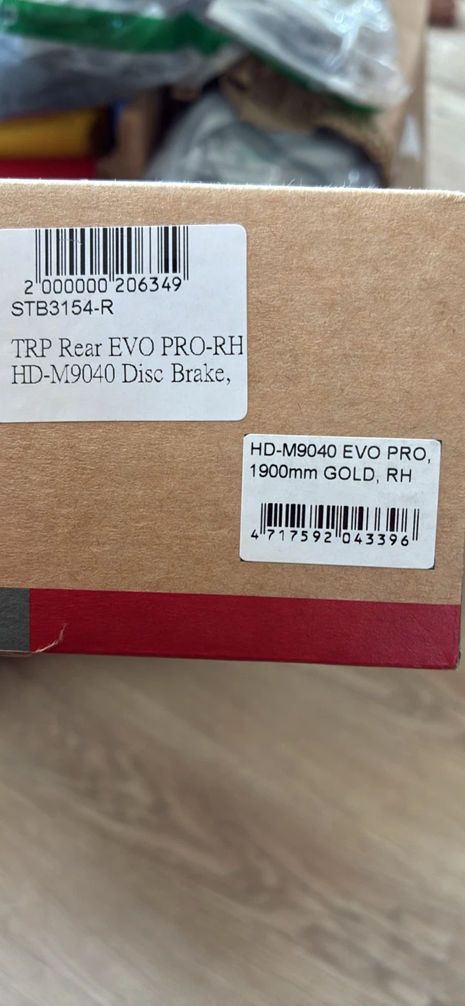 TRP Rear EVO PRO-RH HD-M9040 Disc Brake Gold - photo 5