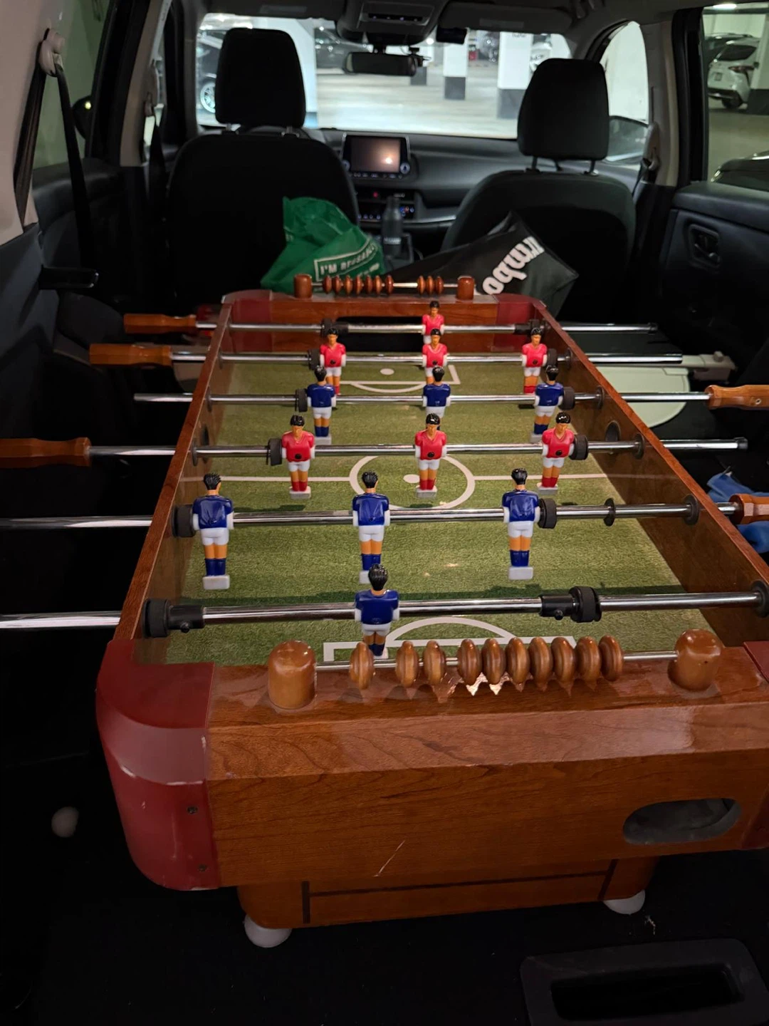 Wooden Tabletop Foosball Game - photo 2