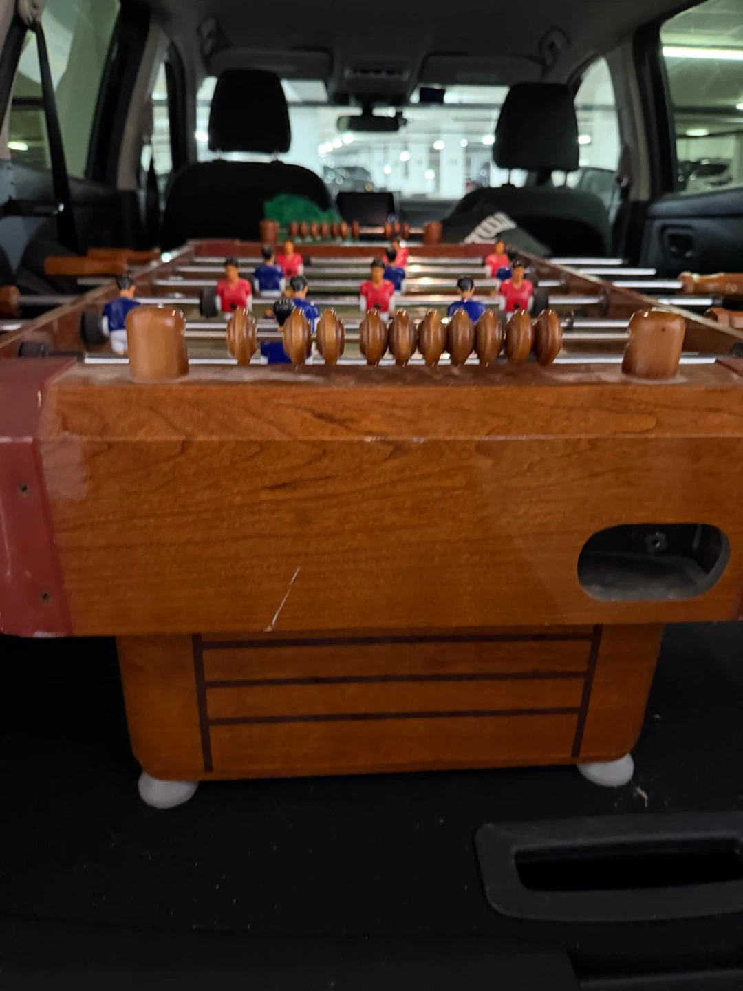 Wooden Tabletop Foosball Game - photo 3