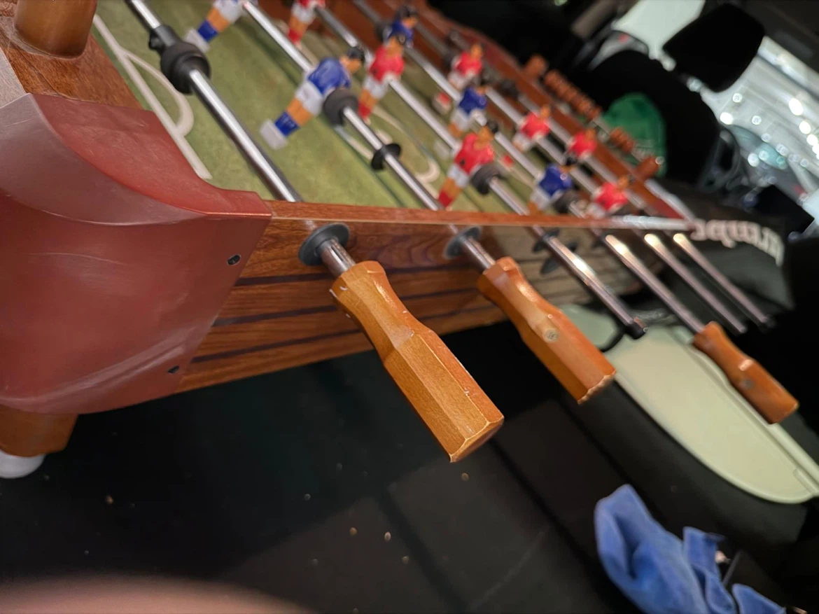 Wooden Tabletop Foosball Game - photo 4