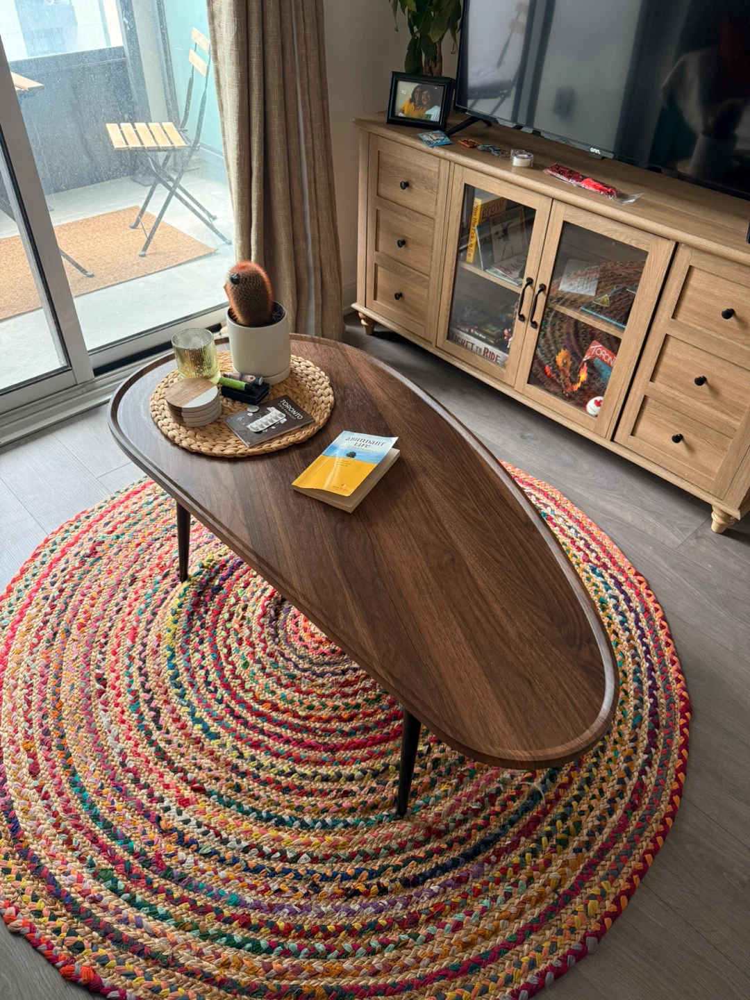 Mid-Century Modern Walnut Coffee Table