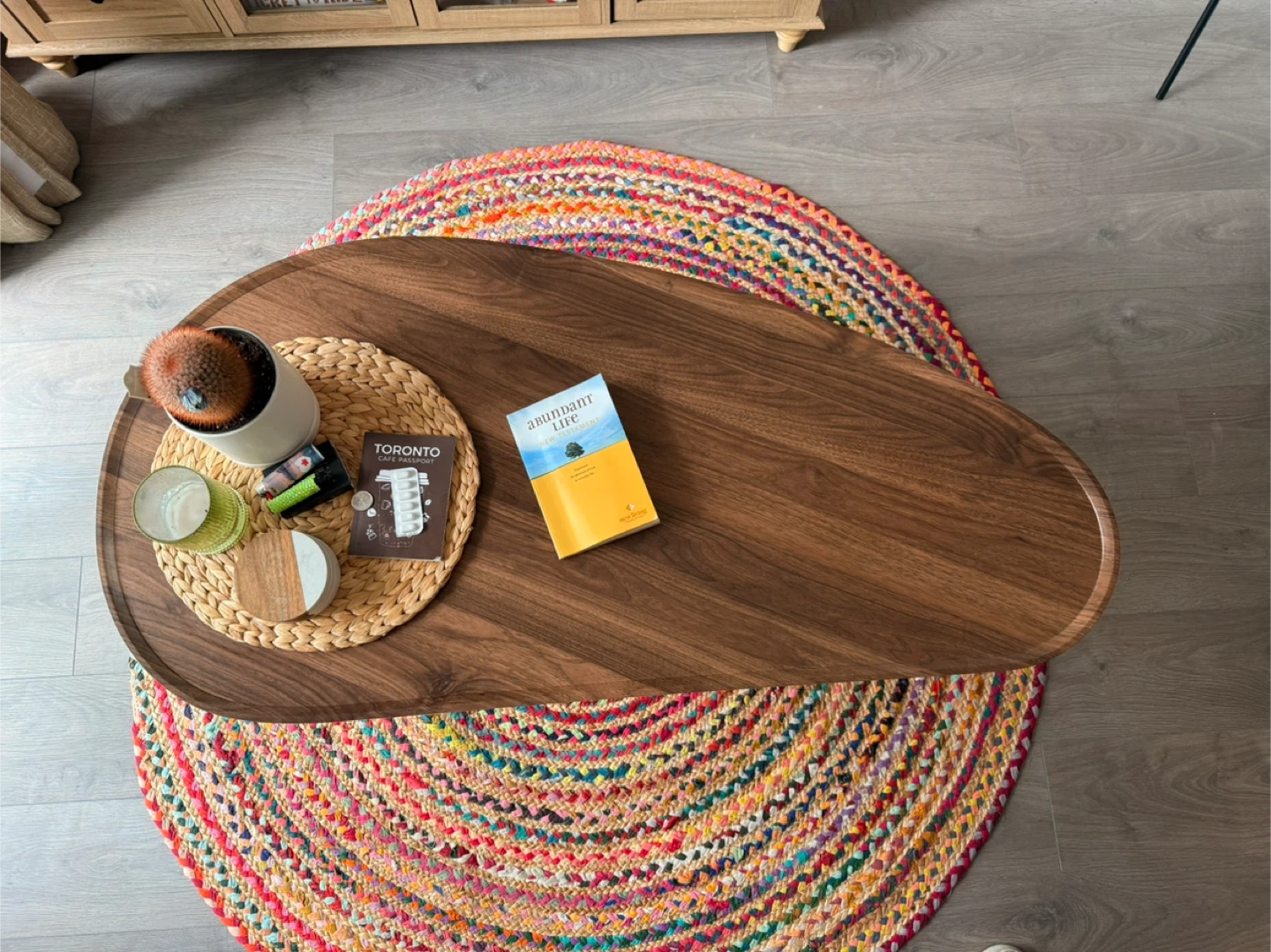 Mid-Century Modern Walnut Coffee Table - photo 2
