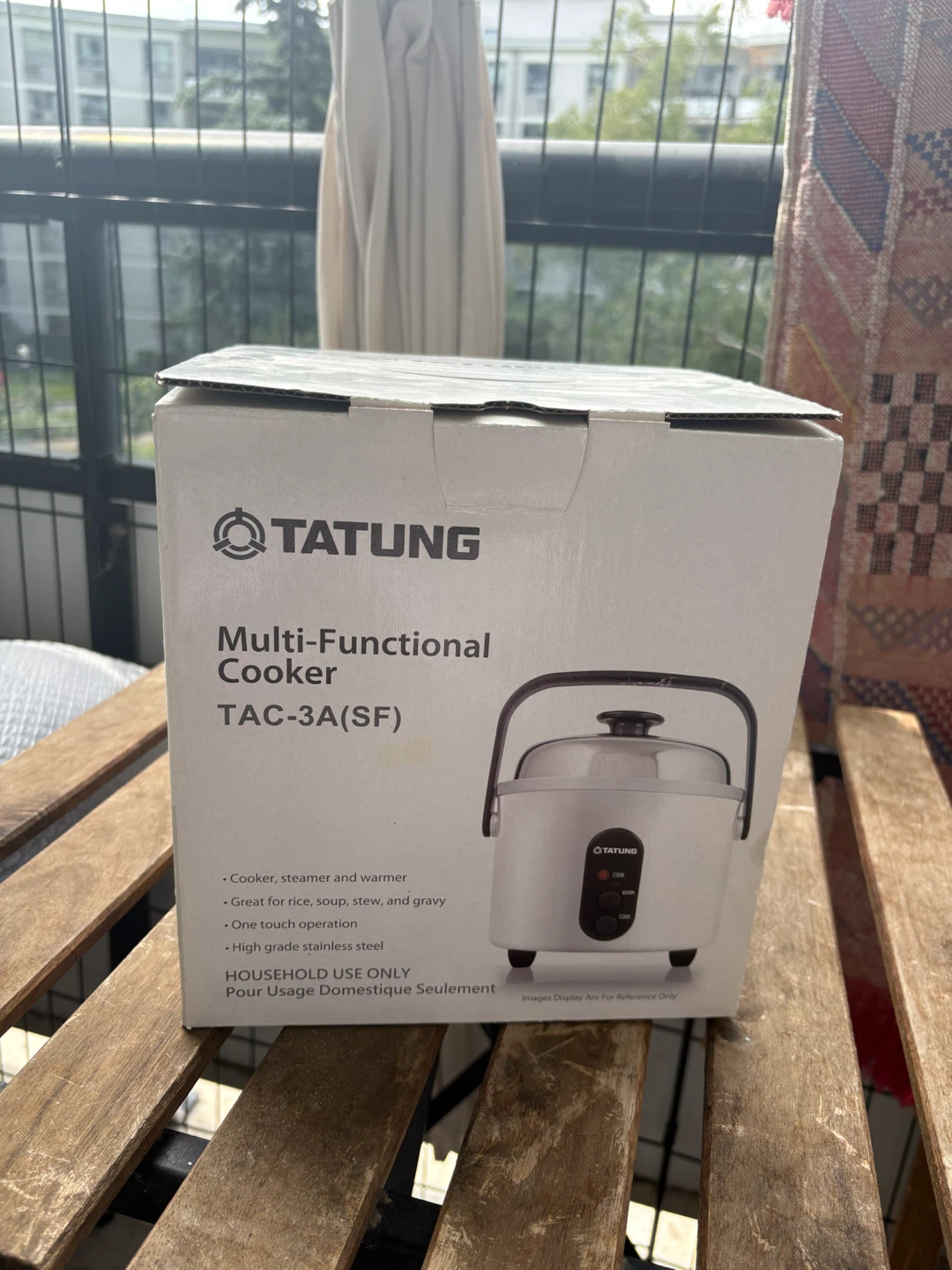 Tatung Cooker TAC-3A(SF) NEW IN BOX