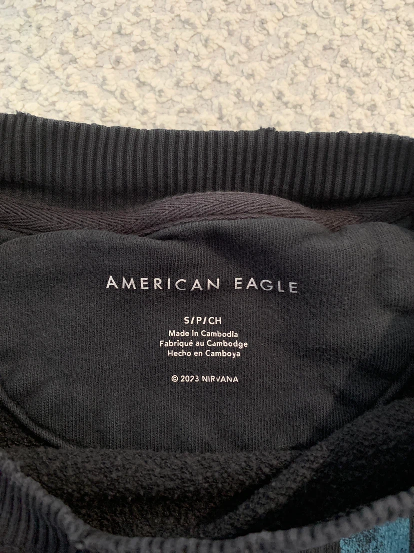 American Eagle Nirvana Band Graphic Sweatshirt - photo 2