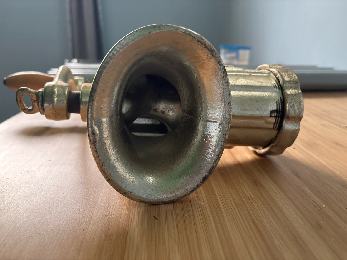 Vintage Metal Meat Grinder Made in Czechoslovakia - photo 5