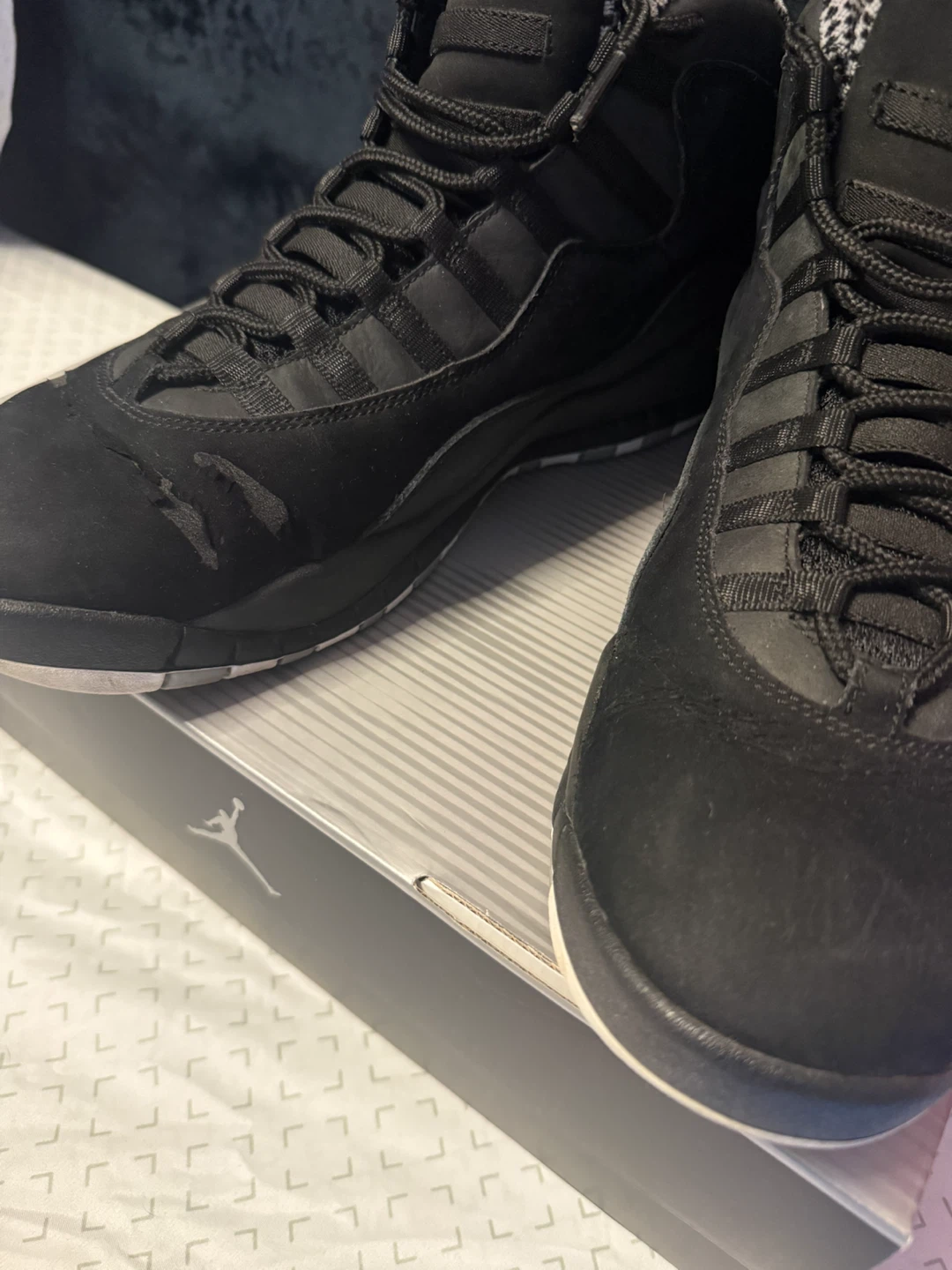 Air Jordan 10 "Shadow" Men's Shoes - photo 2