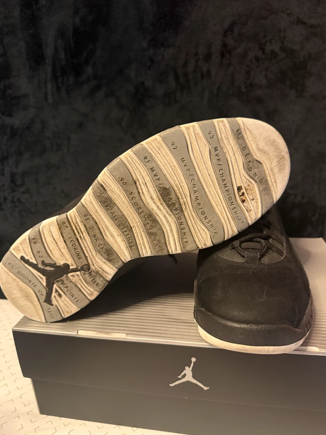 Air Jordan 10 "Shadow" Men's Shoes - photo 4