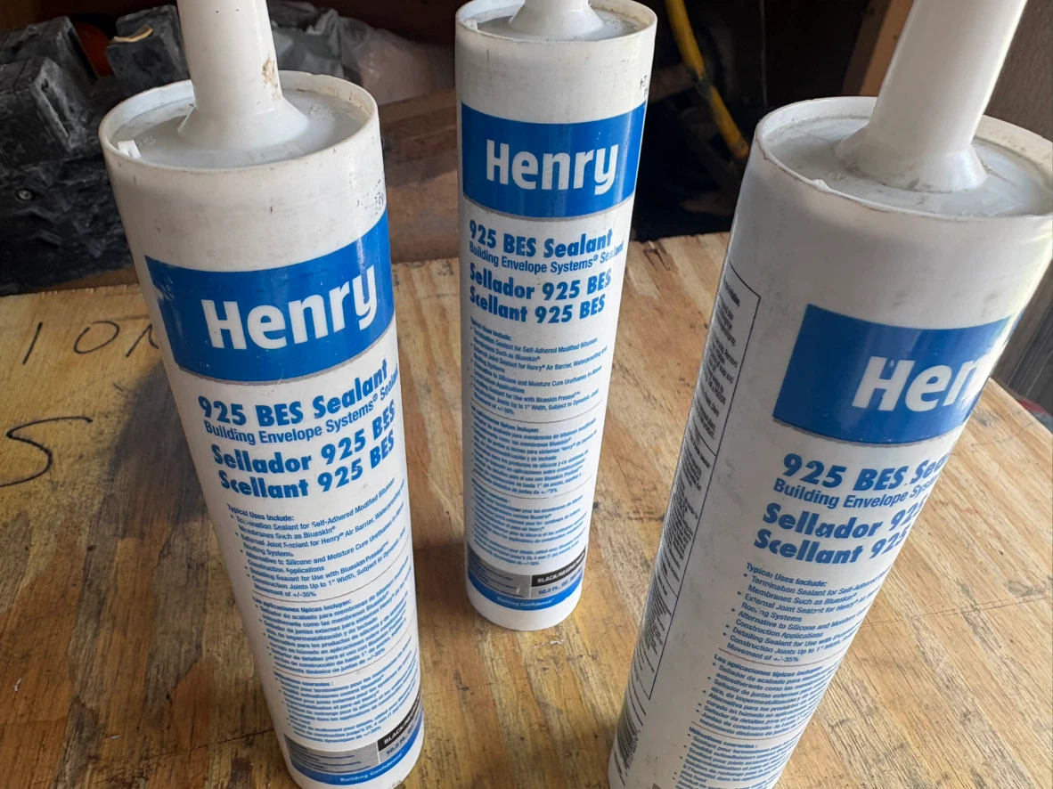 Henry 925 BES Sealant - Black/Negro/Noir (3 tubes) - photo 3