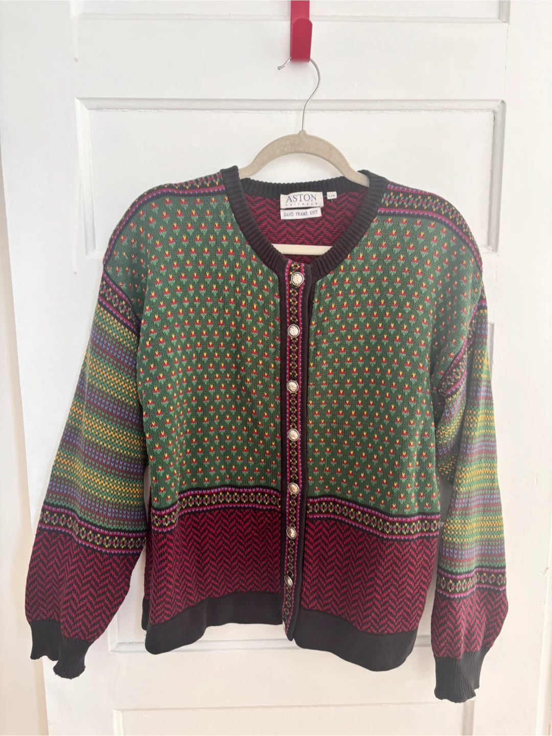 Aston Knitwear Hand Frame Knit Cardigan - photo 3