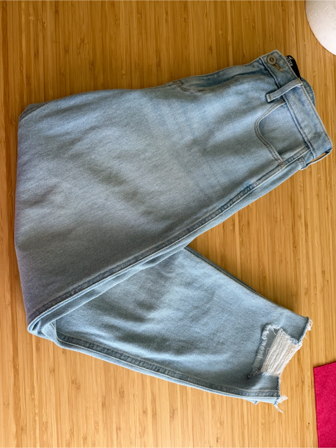 Hollister Light Wash Distressed Jeans