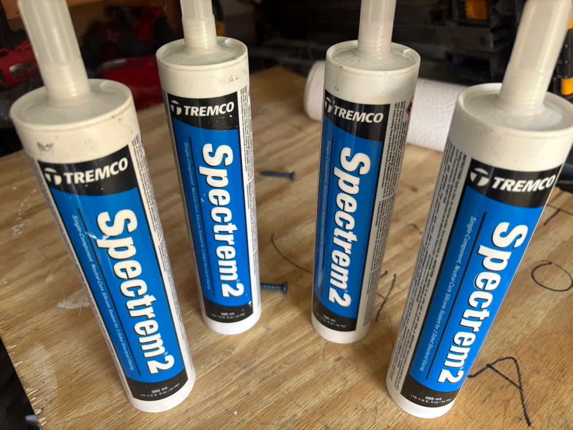 Tremco Spectrum2 Silicone Sealant tubes (4 pack)