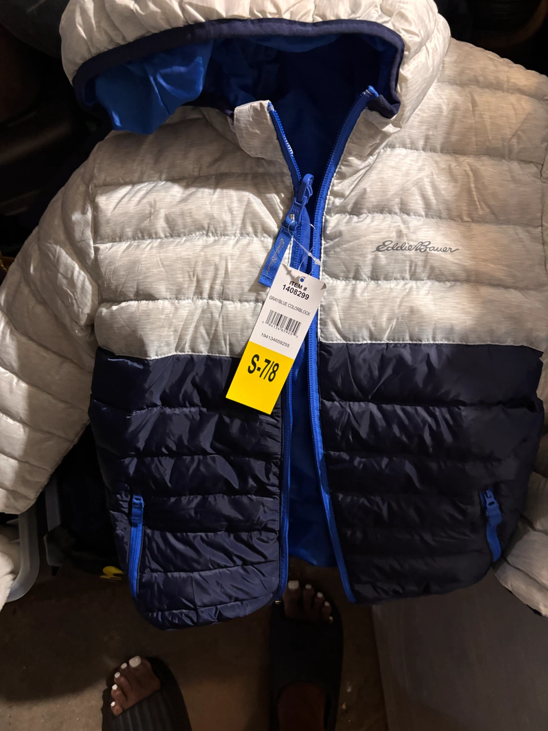 Eddie Bauer Youth Reversible light Jacket S 7/8 - photo 5