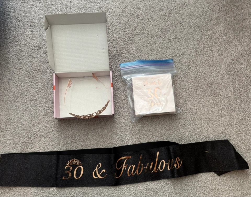 30th Birthday Supplies