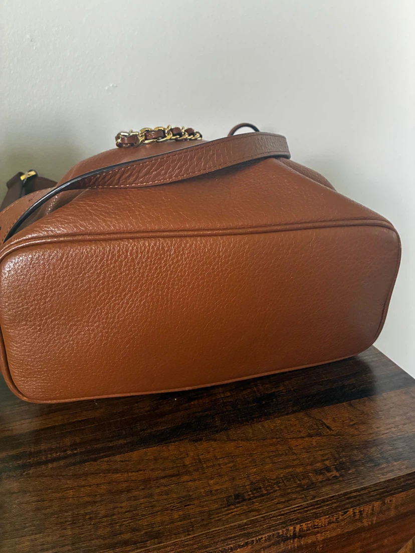 Michael Kors Brown Leather Bucket Bag - photo 4