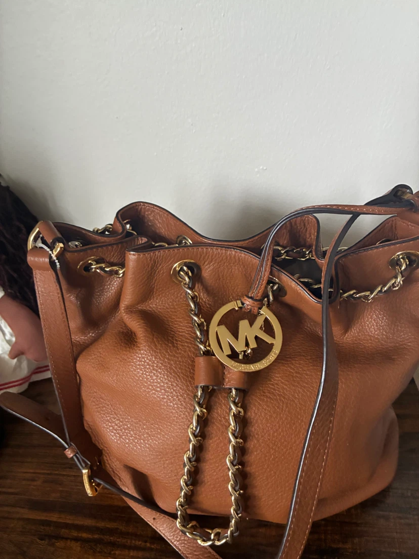 Michael Kors Brown Leather Bucket Bag - photo 5