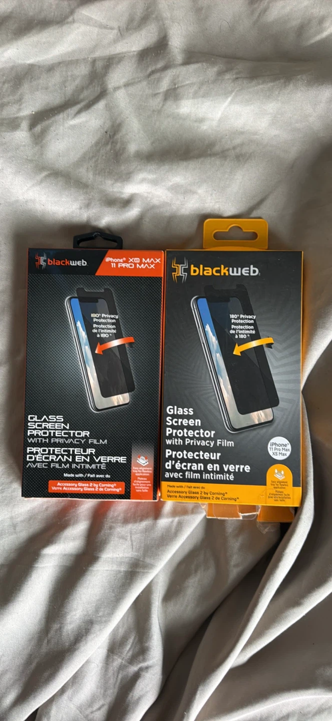 Blackweb Glass Screen Protectors for iPhone XS Max / 11 Pro Max - photo 2