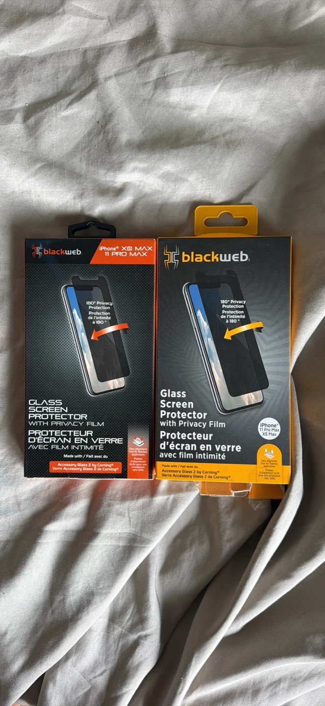 Blackweb Glass Screen Protectors for iPhone XS Max / 11 Pro Max - photo 3