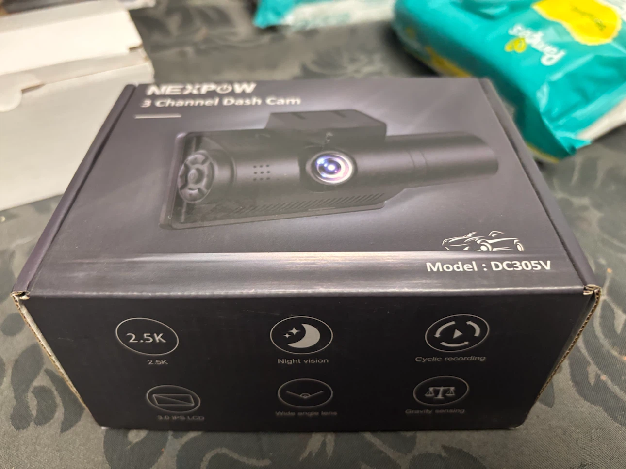 NEXPOW 3 Channel Dash Cam DC305V - photo 4