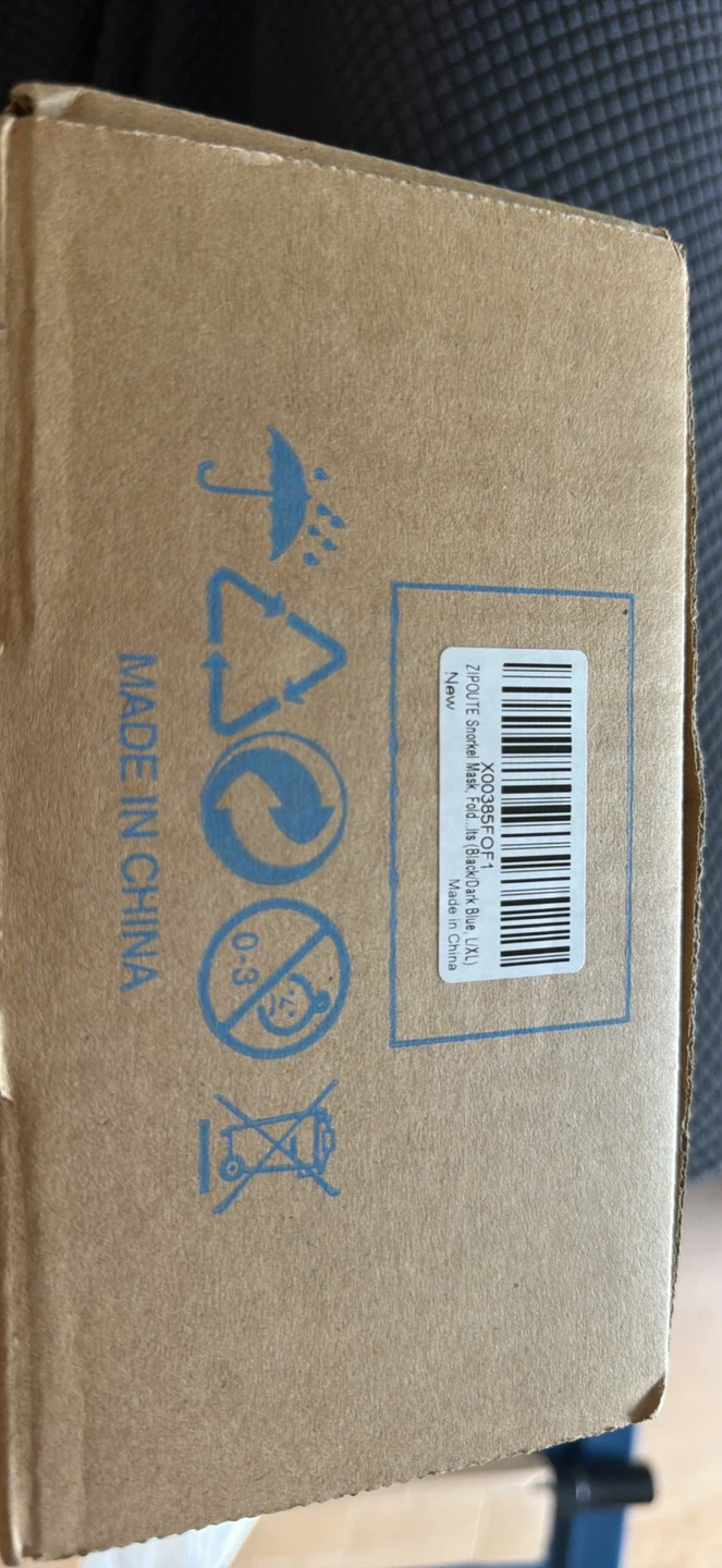 Z/POUTE Full Face Snorkel Mask XL Blue
