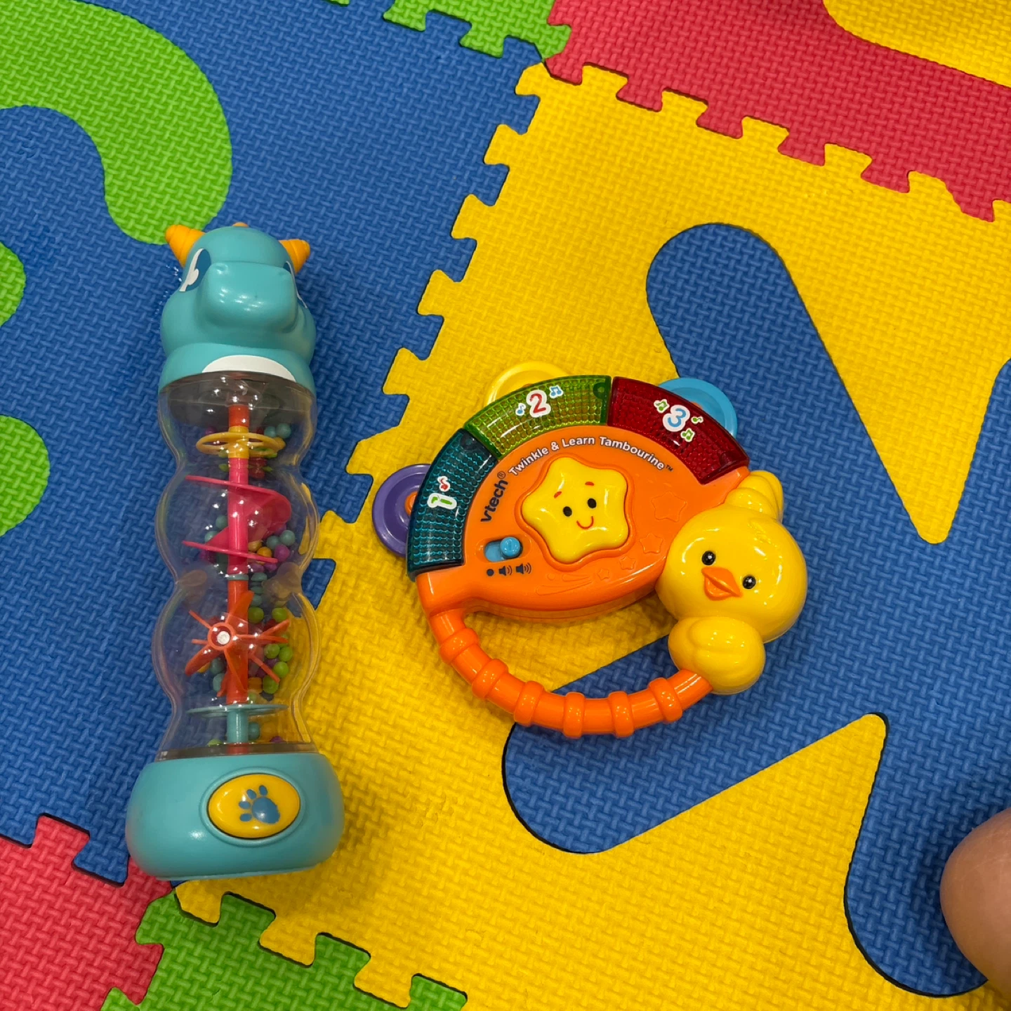 VTech Twinkle & Learn Tambourine and Baby Toys Lot - photo 5