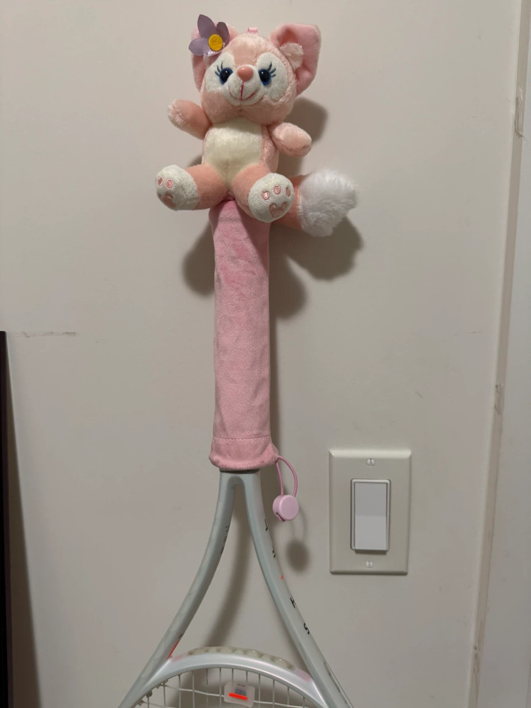 Cute Plush Racket Cover Set - photo 2