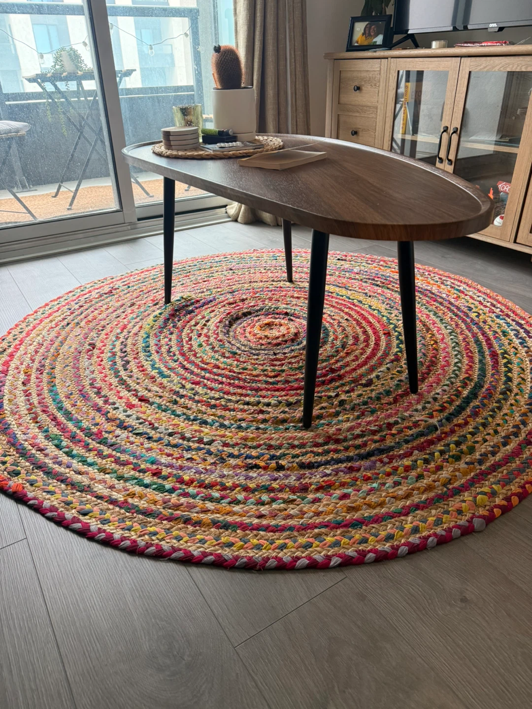 Round Braided Area Rug