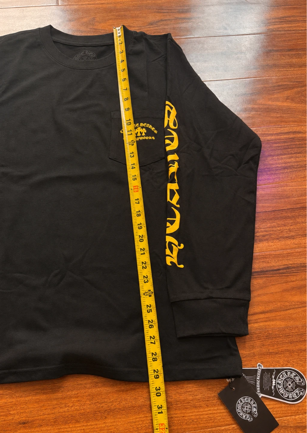 Chrome Hearts Yellow Long Sleeve - photo 3