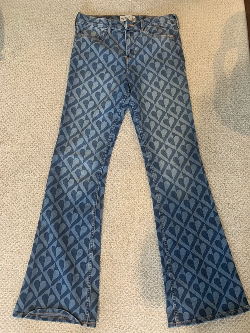 Abercrombie Kids High-Rise Flare Jeans - Size 15/16