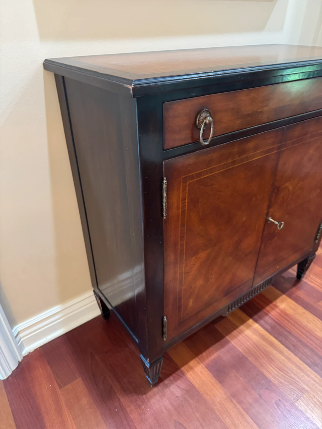 Vintage Inlay Sideboard Cabinet - photo 2