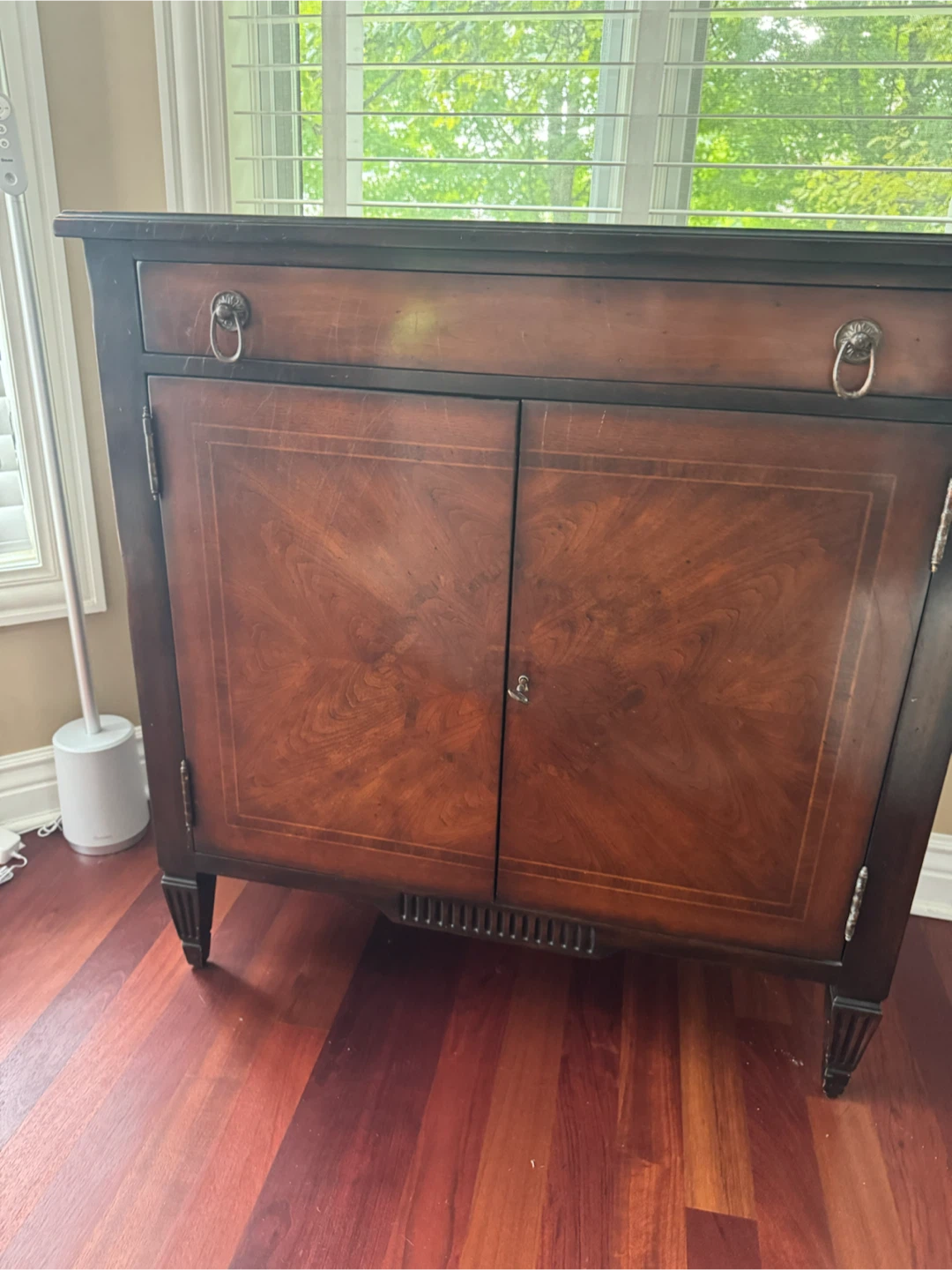 Vintage Inlay Sideboard Cabinet - photo 3