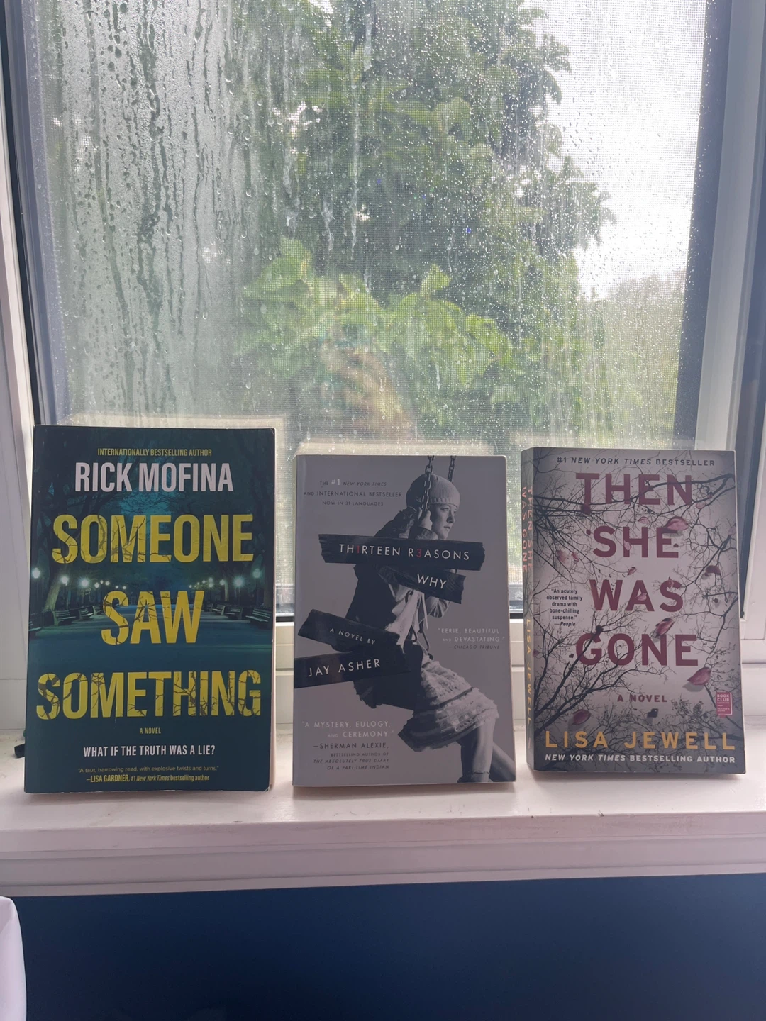 Someone Saw Something, Thirteen Reasons Why, Then She Was Gone