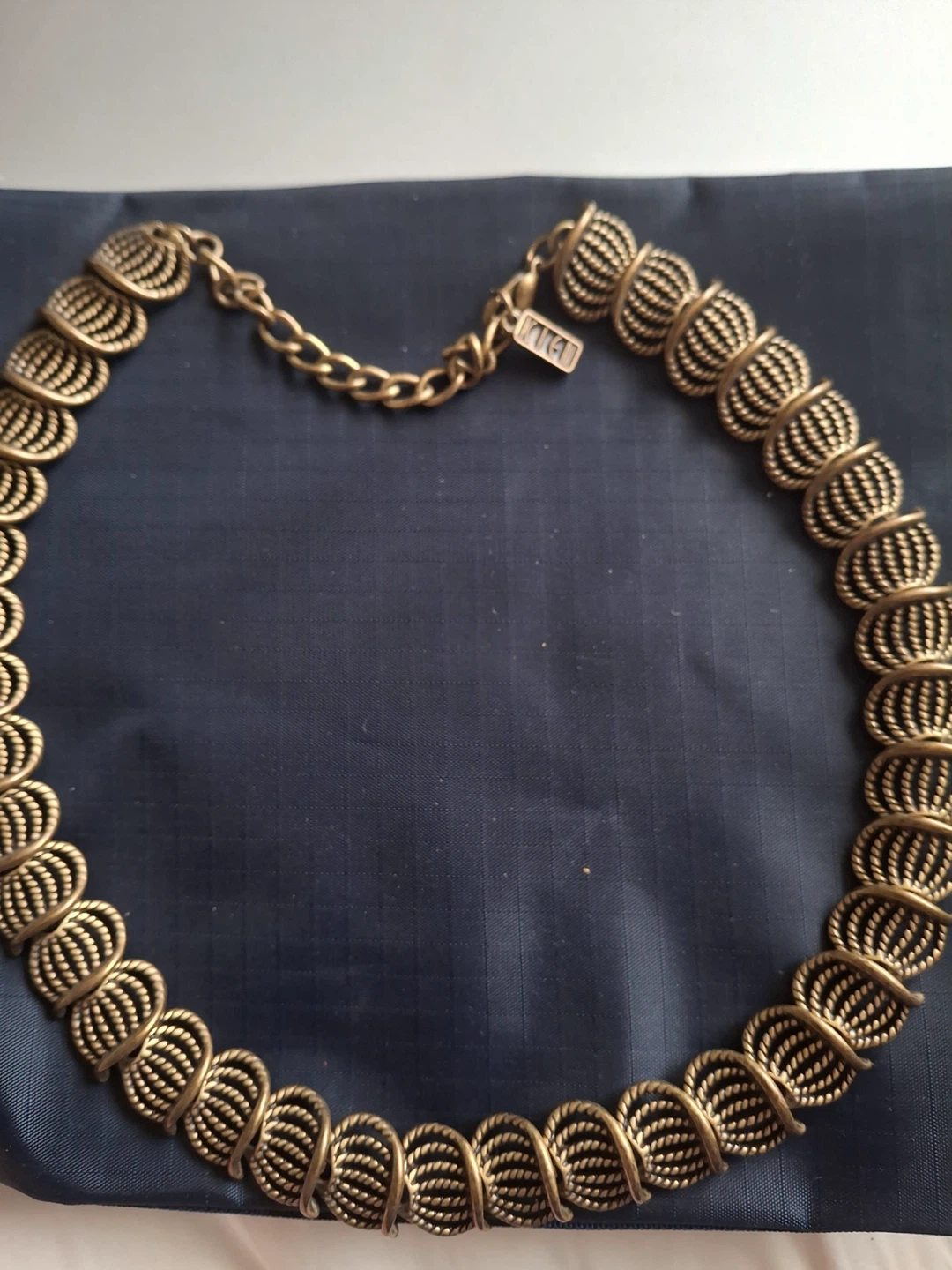 Vintage Kien textured necklace