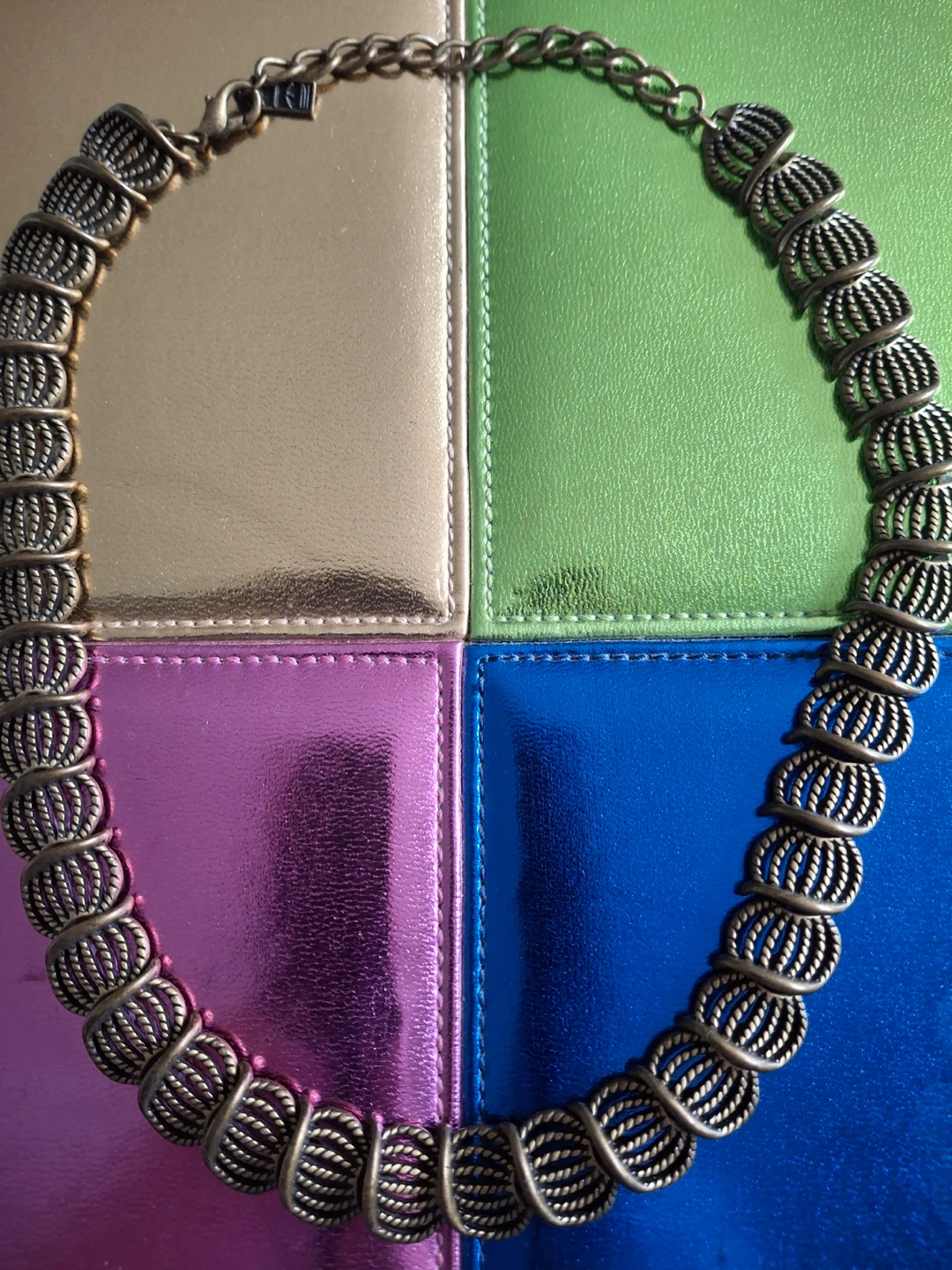 Vintage Kien textured necklace - photo 2