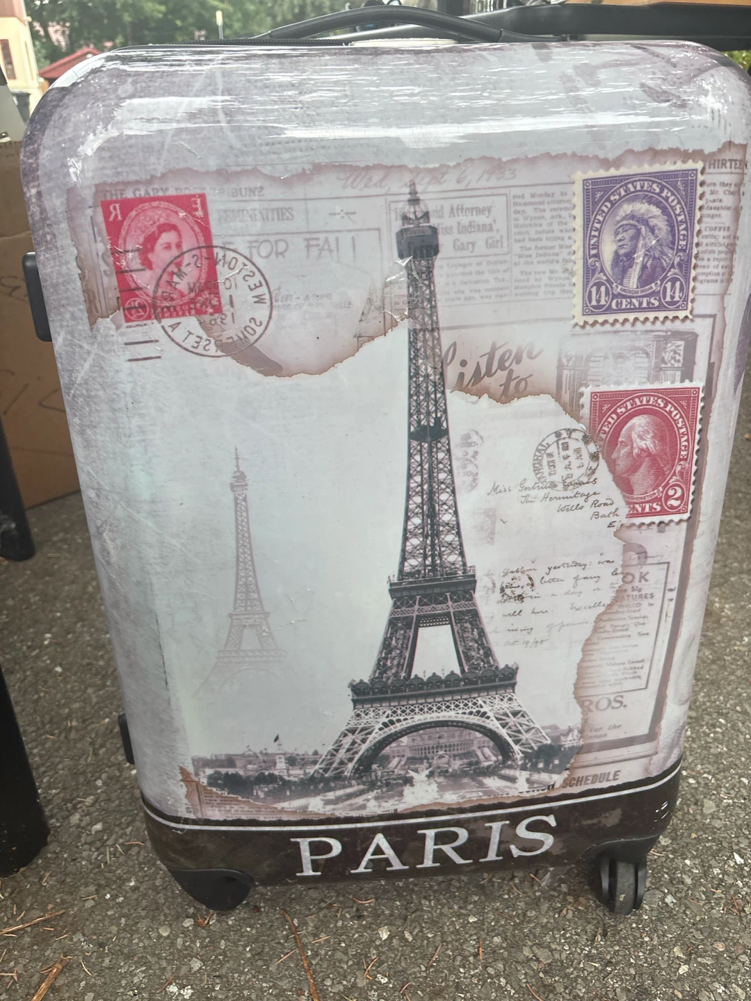 Transworld Paris Eiffel Tower Luggage