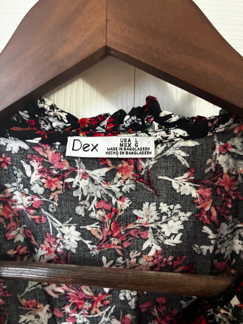 DEX Floral Dress - Size L