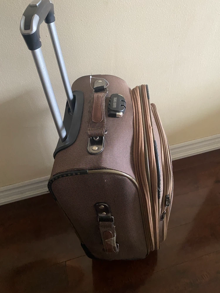Grand Empire Brown Carry-On Suitcase - photo 2