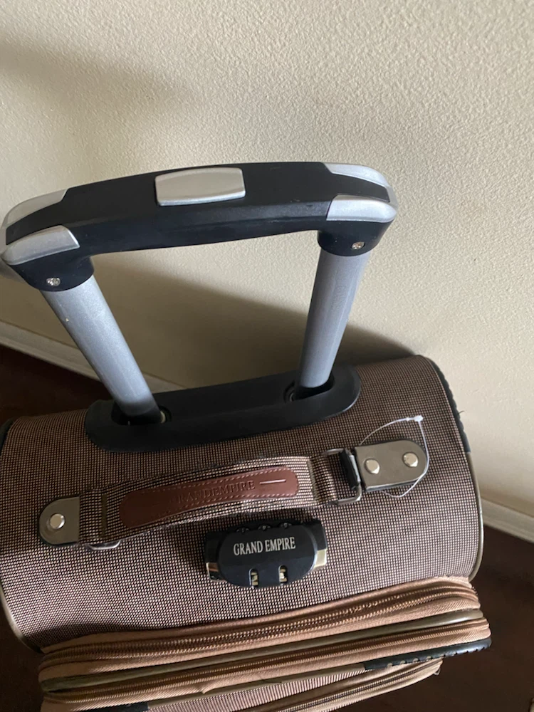 Grand Empire Brown Carry-On Suitcase - photo 3