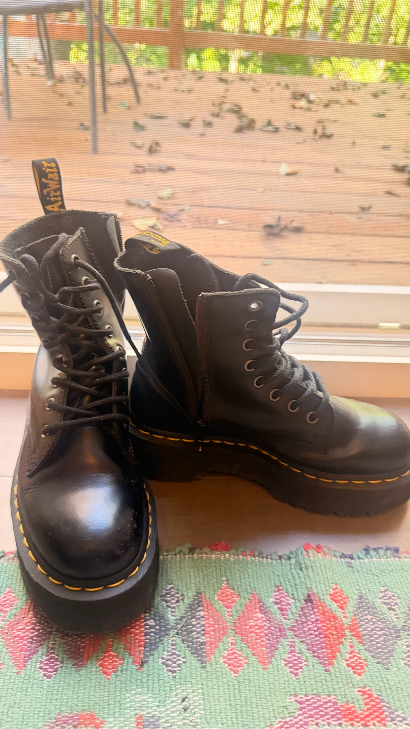 Dr. Martens Black Leather Boots - photo 5