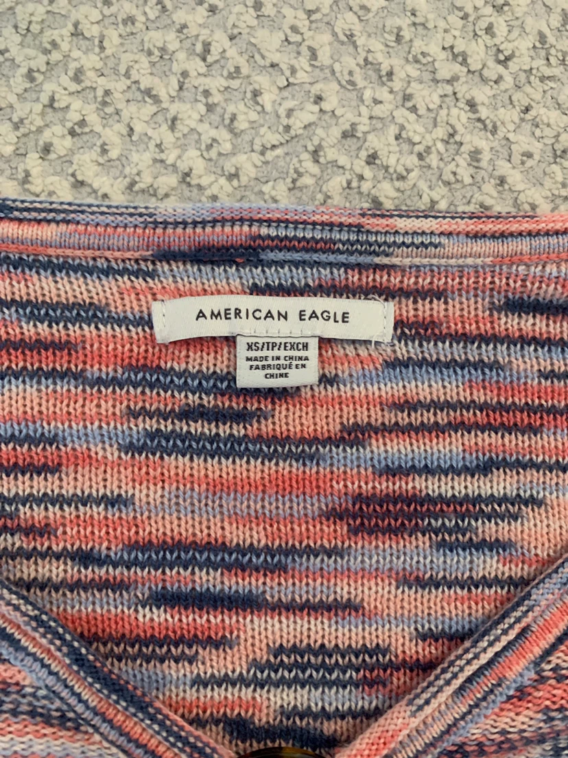 American Eagle Multi-Colour Cropped Sweater - photo 2