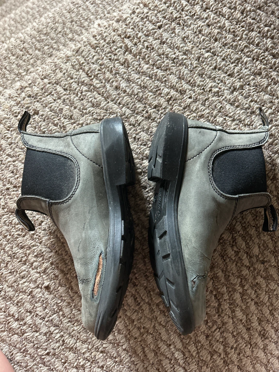 Blundstone Grey Suede Chelsea Boots - photo 2