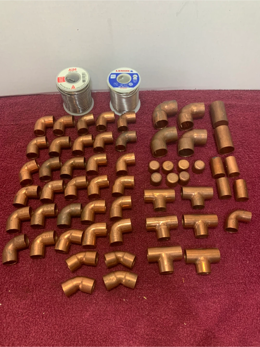 COPPER FITTINGS AND SOLDER