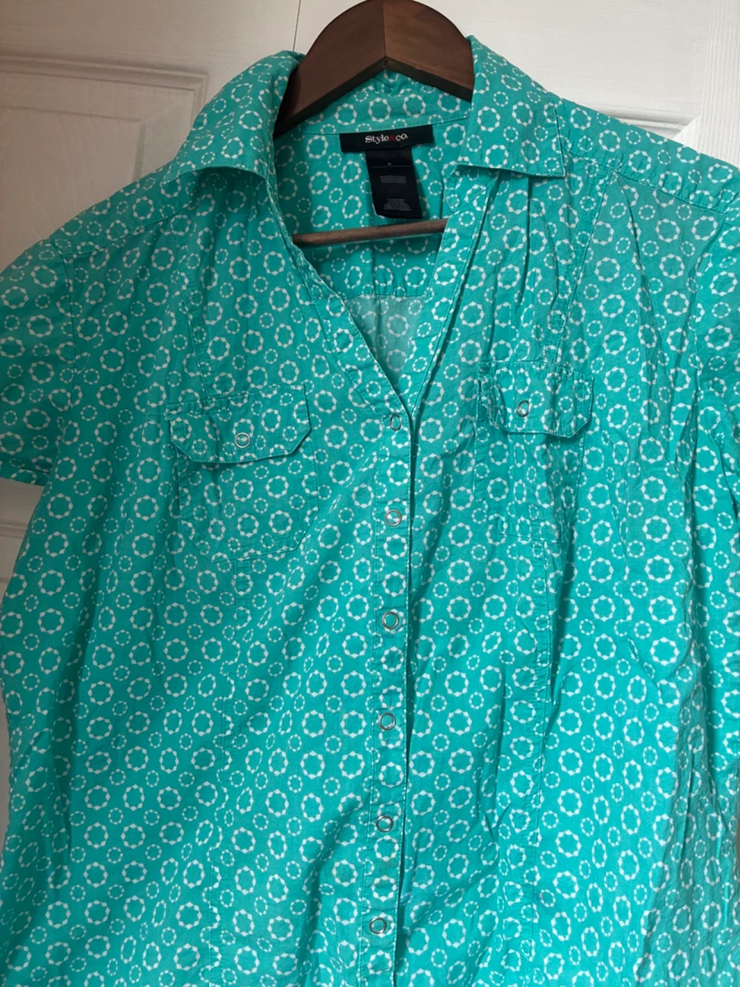 Style & Co. Women's Button-Up Shirt