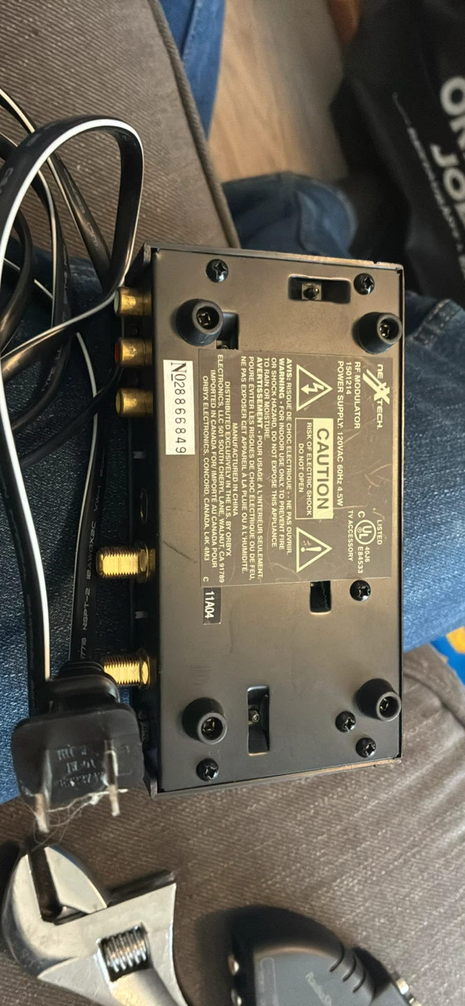 Nexxtech rf modulator - photo 2