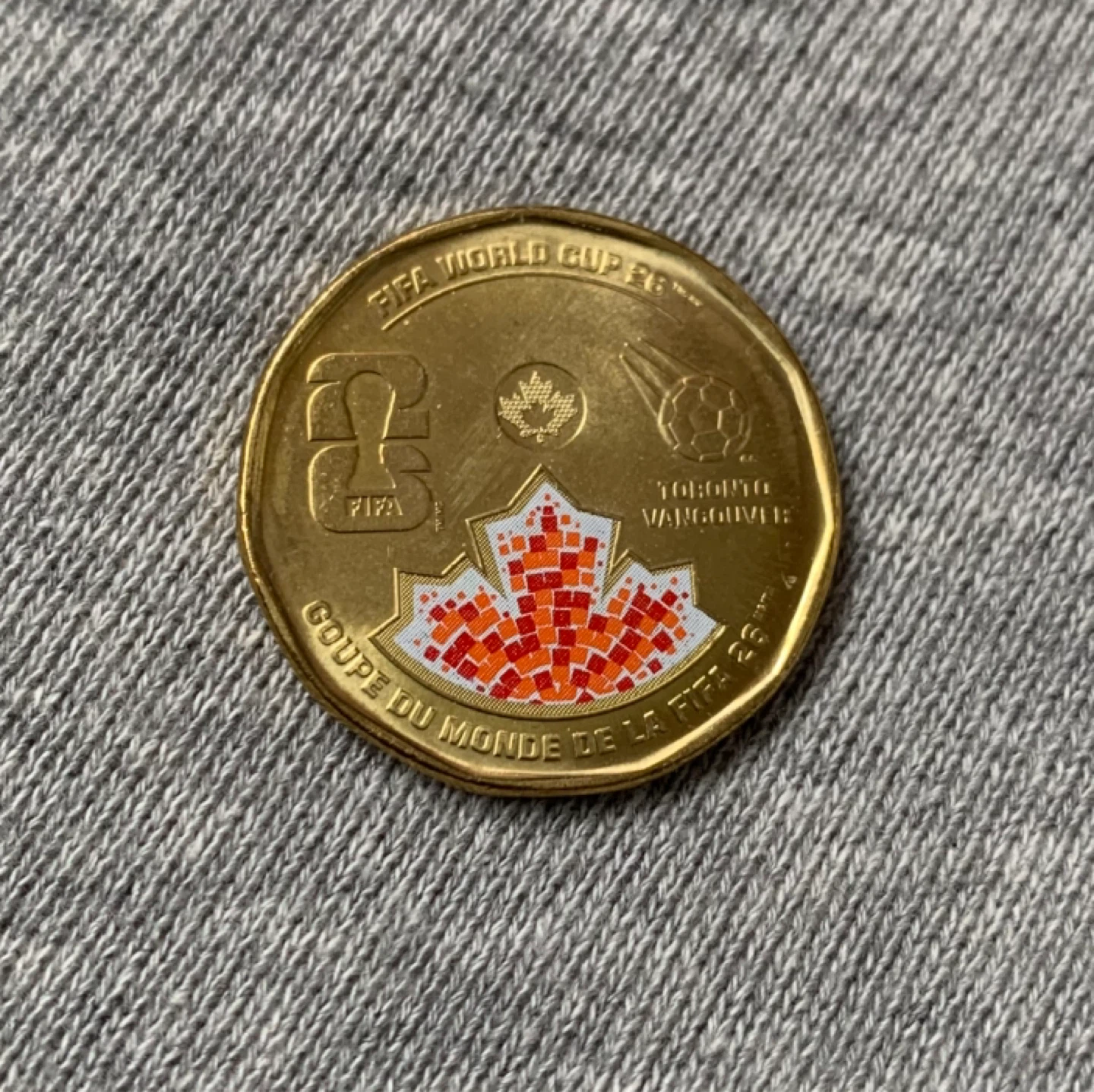 2026 FIFA World Cup Canada Loonie
