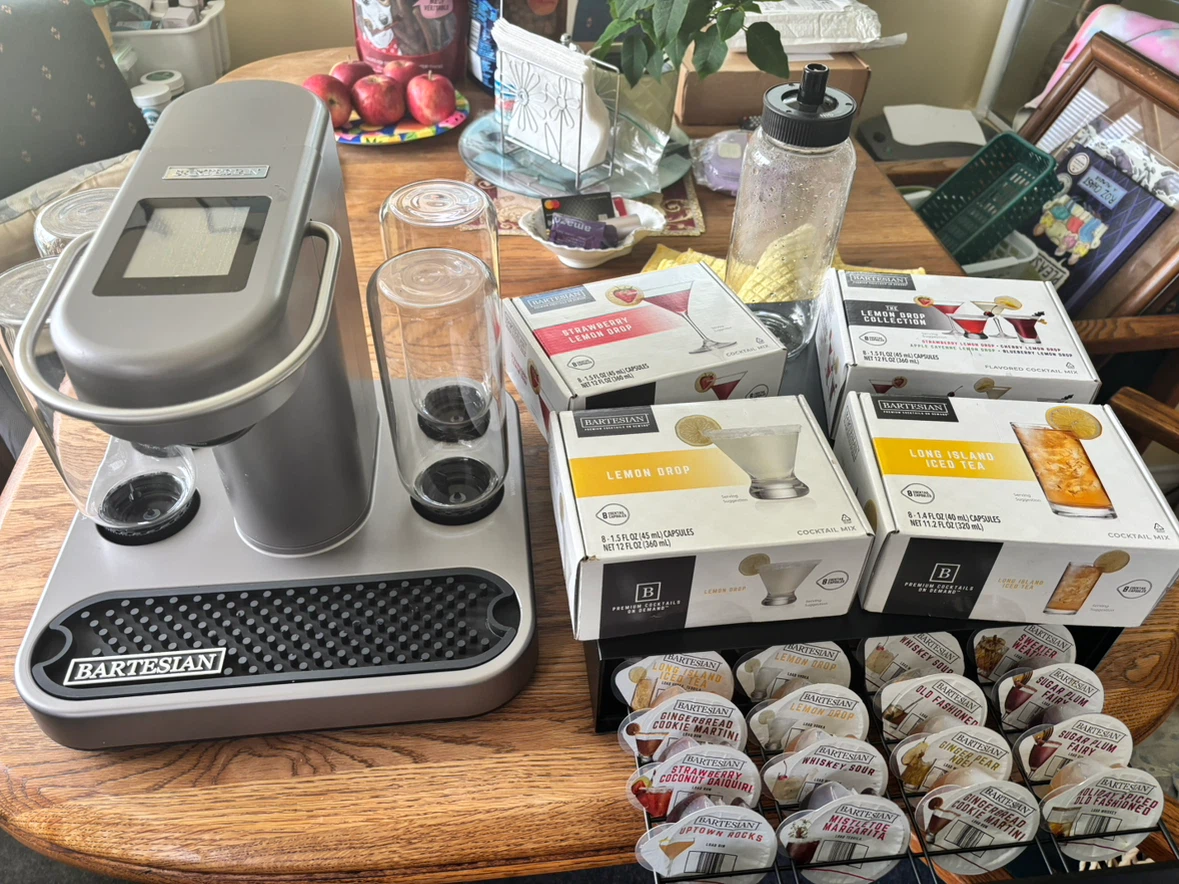 Bartesian Premium Cocktail Maker with Capsules