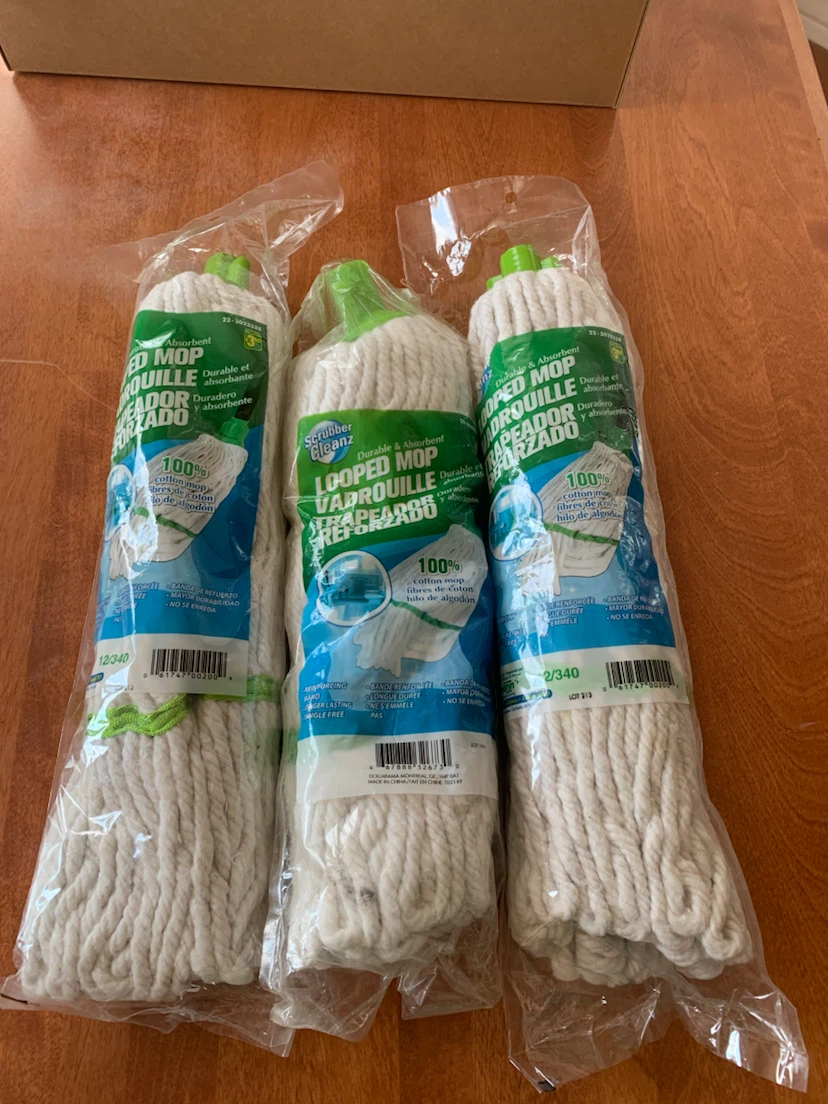 Scrubber Cleanz Looped Mop Heads (3 Pack)