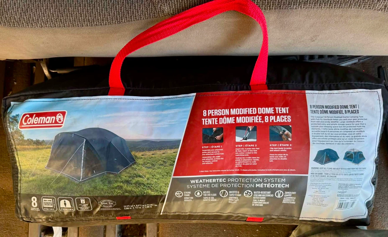 Coleman 8 Person Modified Dome Tent - photo 2